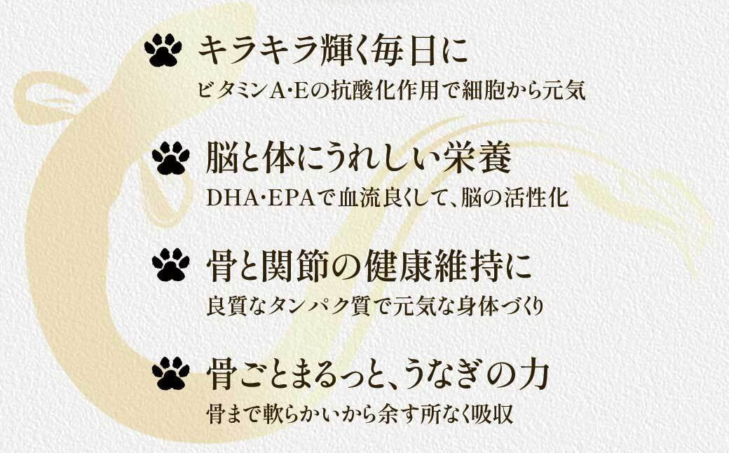 【鹿児島県大隅産】千歳鰻　うなぎの頭のペットフード　個包装　1袋5個入り