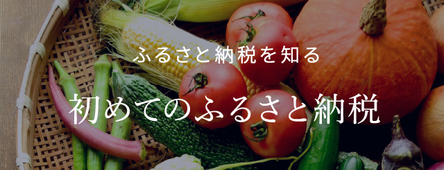 ふるさと納税を知る 初めてのふるさと納税